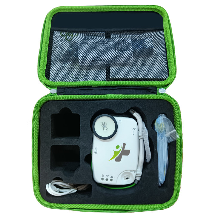 Malette de télémédecine avec dispositif connecté multi-fonctions ONE